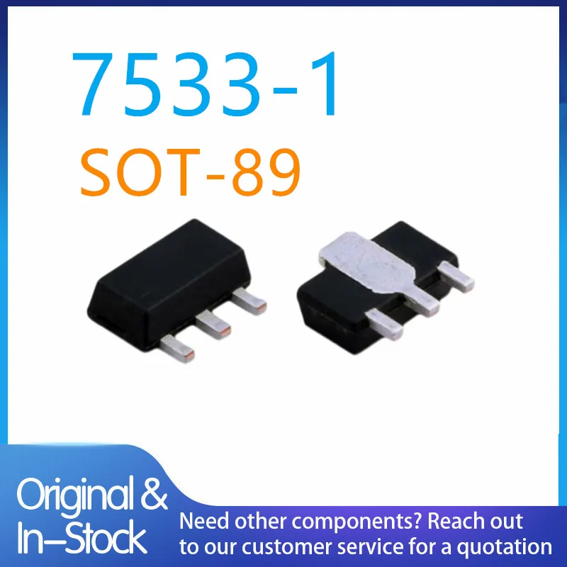 (100piece)100% New HT7533 HT7533-1 7533-1 7533 For High Driver Regulator sot-89