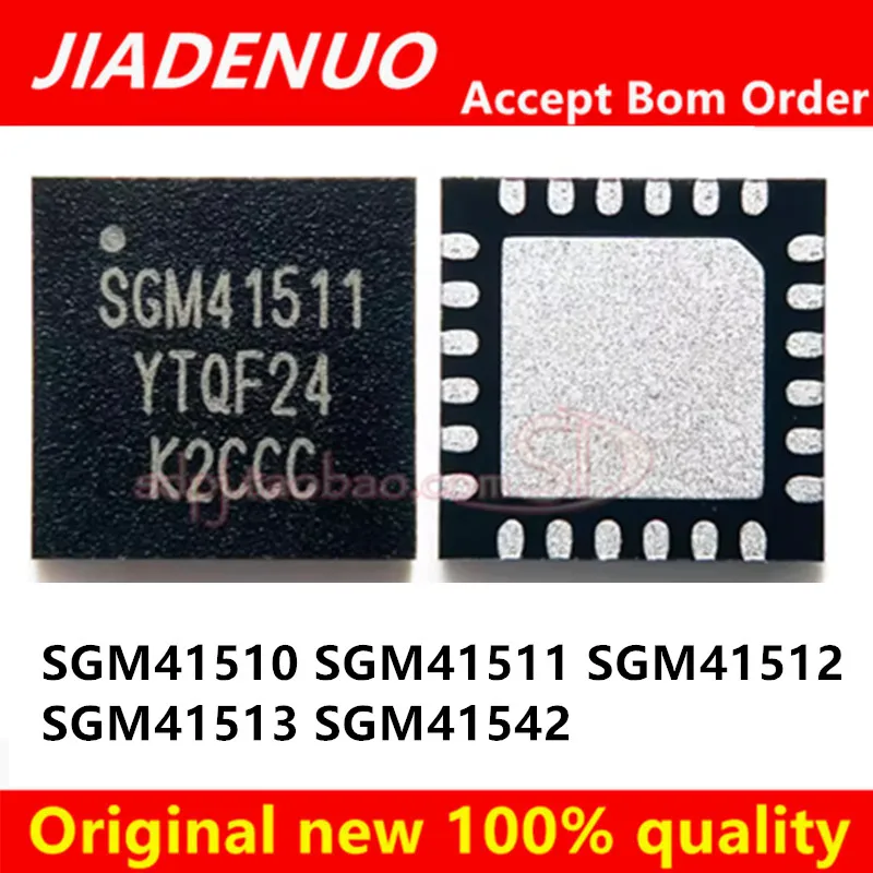 (5pcs)100% New SGM41510 SGM41511 SGM41512 SGM41513 SGM41542 QFN-24 Chipset