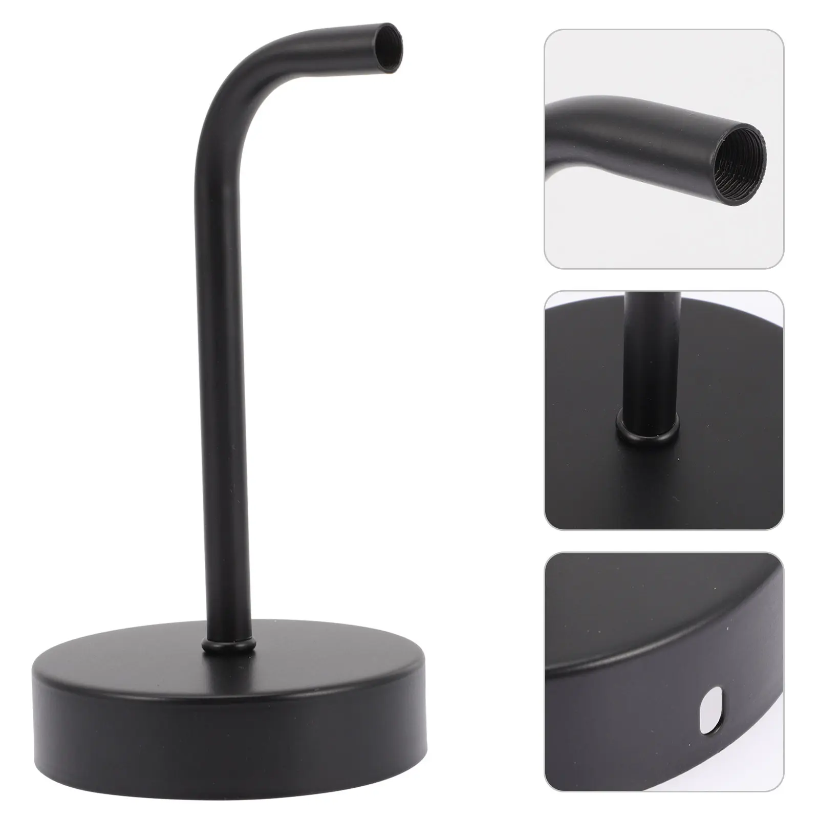 1Set Wall Light Pole Metal Lamp Holder Replacement Support Bracket Easy Install Stable Load Bearing Wall Light Accessory Lamp
