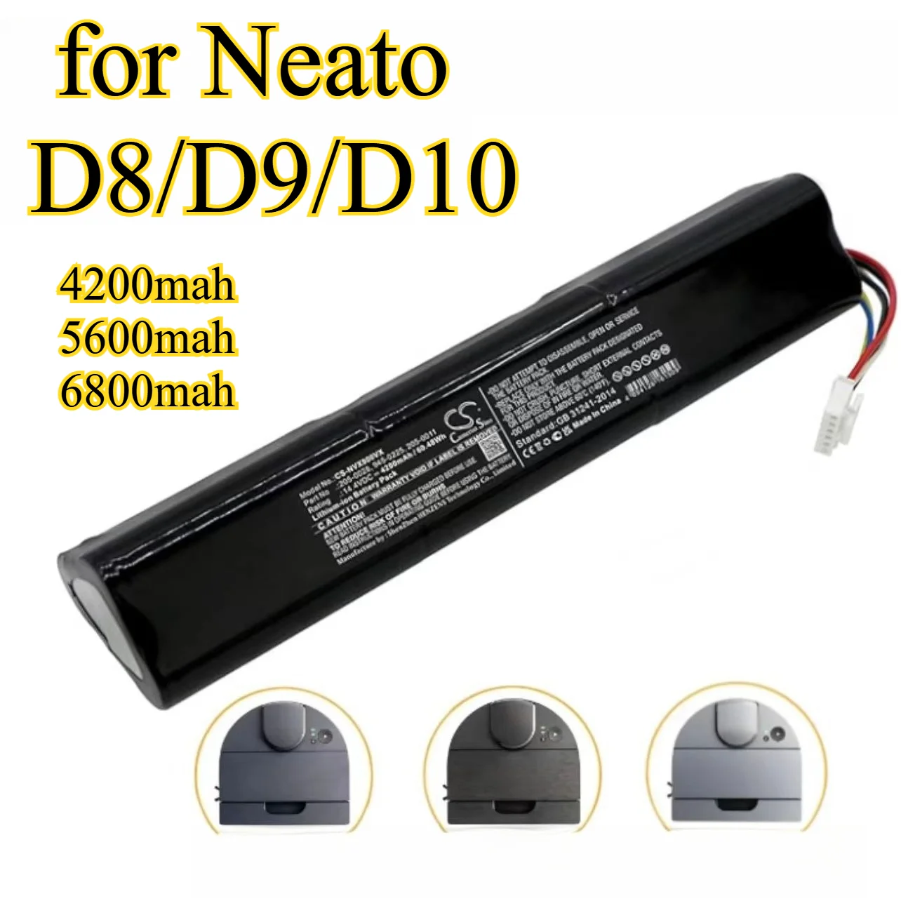 6800Mah 14.4V Repla… - image