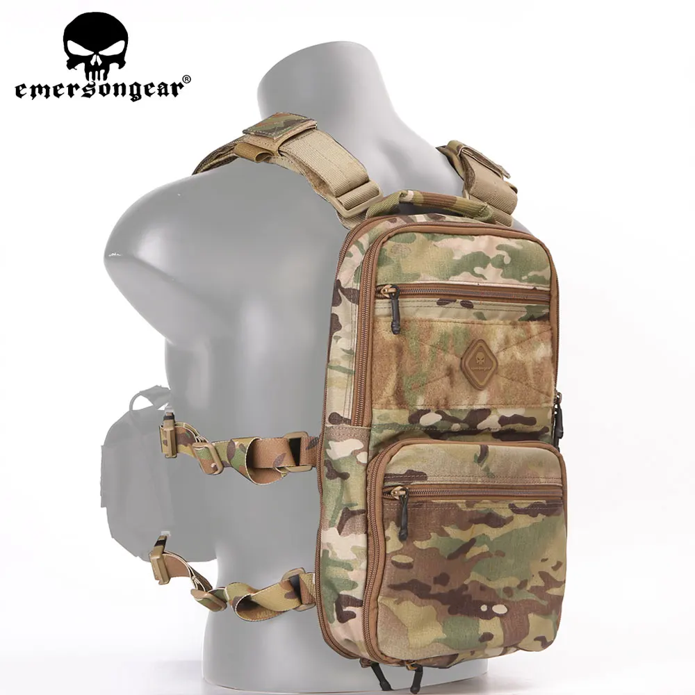 Imagem -04 - Tactical Multi-purpose Mochila Bolsas de Ombro ao ar Livre Molle Caça Airsoft Hidratação Carrier Bolsa Em9324 Emersongear-d3