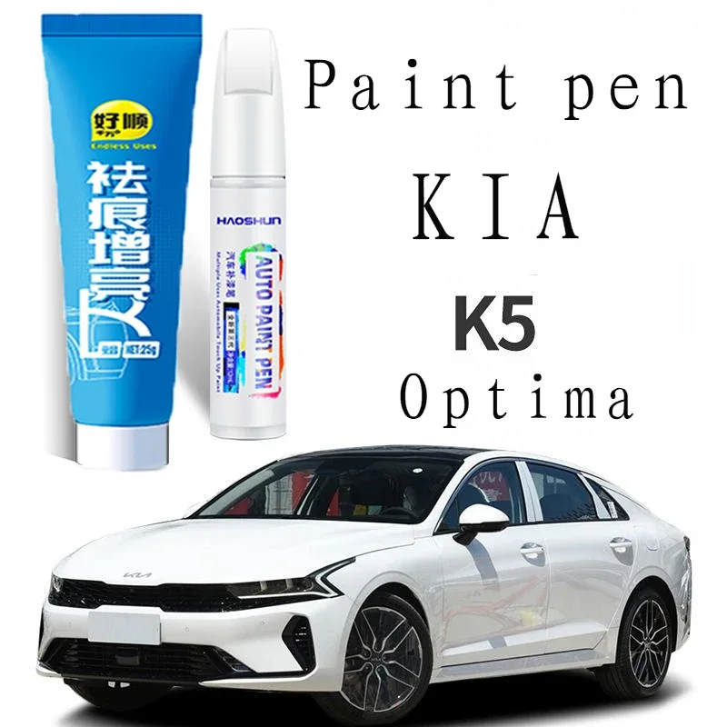 

Ручка для рисования подходит для Kia K5 Optima Ручка для ремонта краски Жемчужно-белая прозрачная K5 Optima Модификация автомобильных товаров air K5
