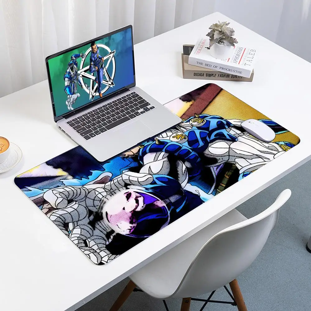JOJO Nijimura Okuyasu Mouse Pad Rubber Computer Laptop Official Game Super Colored Aesthetic Pretty Fashion Luxury Gift Mat