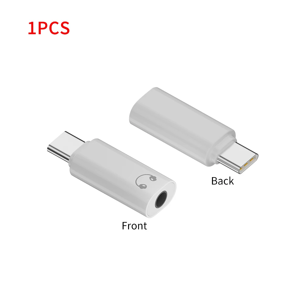 USB type C to 3.5mm jack Audio Adapter USB C 3.5mm Aux Adapter Type C Earphone Converter For Iphone15 Samsung Xiaomi Huawei