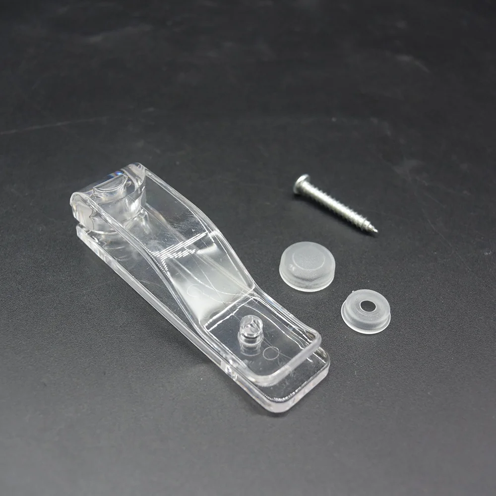 Hoge kwaliteit populaire verkoop kettingclip CSD02-C-1 monteren aan de muur voor verticale jaloezieën gordijnaccessoires Romeinse schaduwcomponent