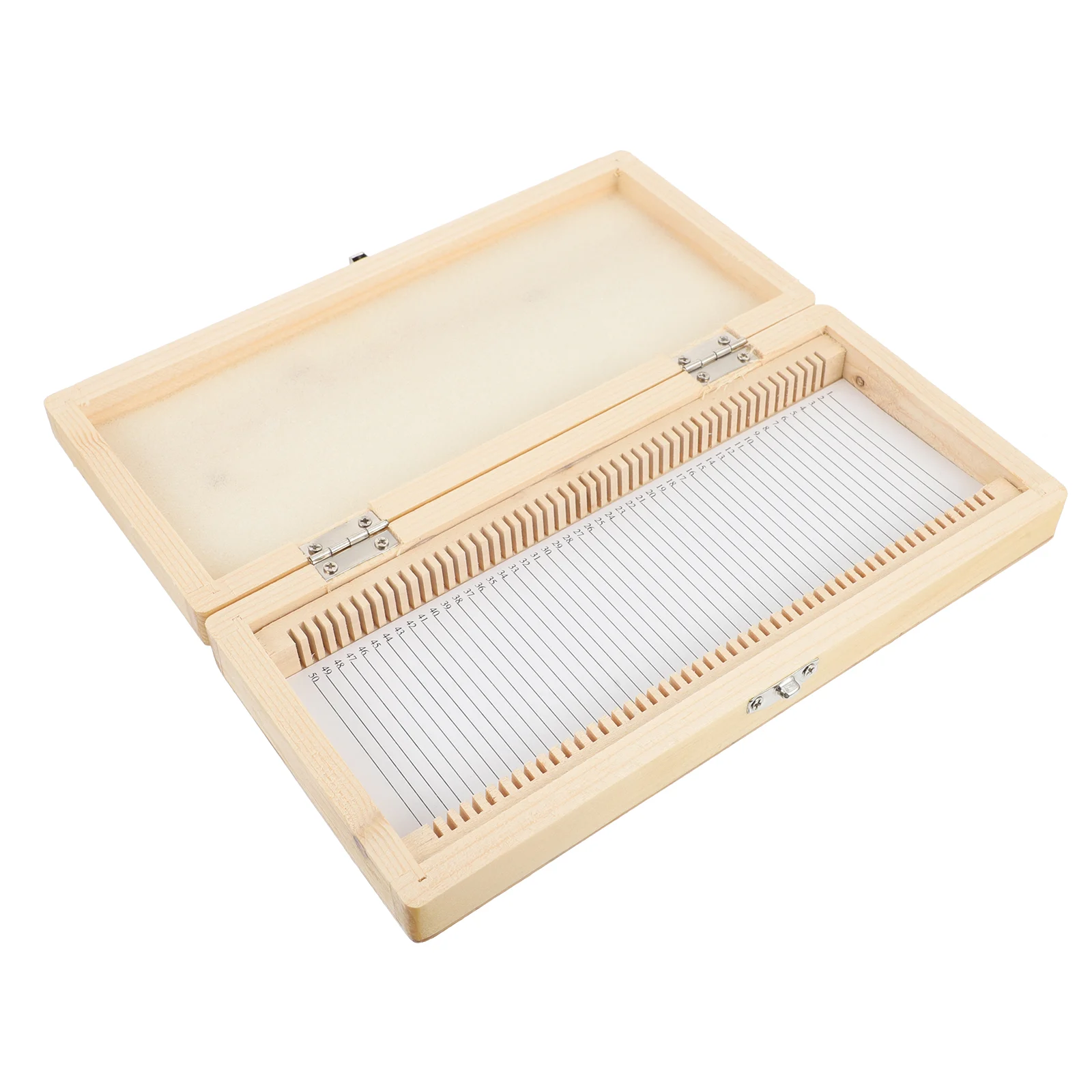 

Wood Microscope Slide Storage Box Microscope Slide Holder Multi Slots Storage Container Labs Microscope