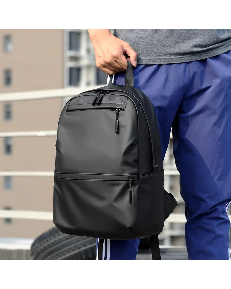 

Men's waterproof computer backpack Men's schoolbag Outdoor travel backpack Gifts Customized casual Korean version backpack