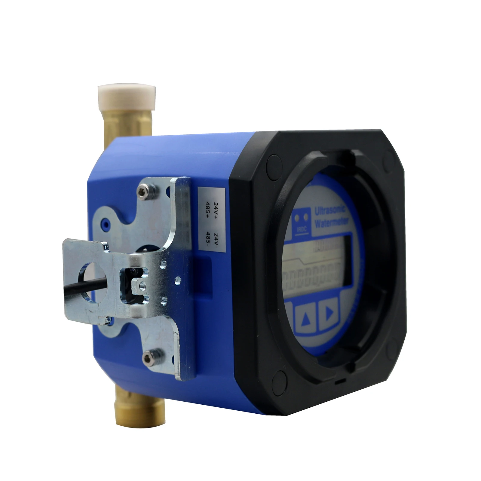 DN20/DN25/DN32/DN40 Ultrasonic Flow Meter Water Meter Intelligent Remote Control Copper Tube Compliant with RS485/MBUS Protocol