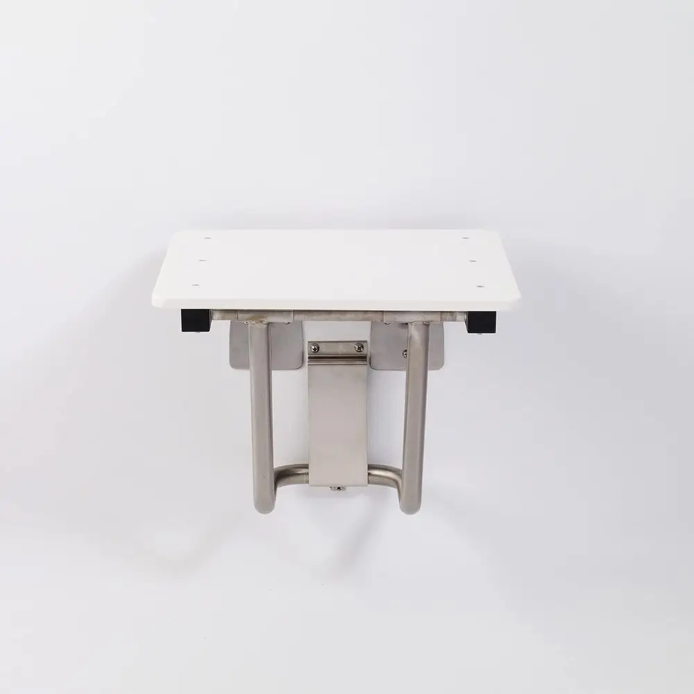 

ADA-Compliant Wall-Mounted Shower Seat for Elderly and Disabled, Supports 400 lbs, 16 x 16