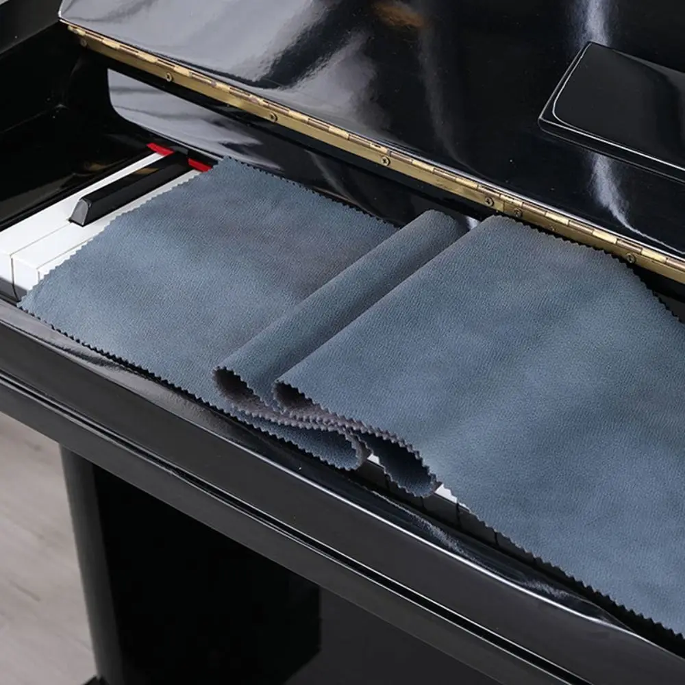 Technology Cloth Piano Dust Cover Dirt-Proof Soft Texture Piano Protective Cover 88 Keys 18x126cm Keyboard Piano Case