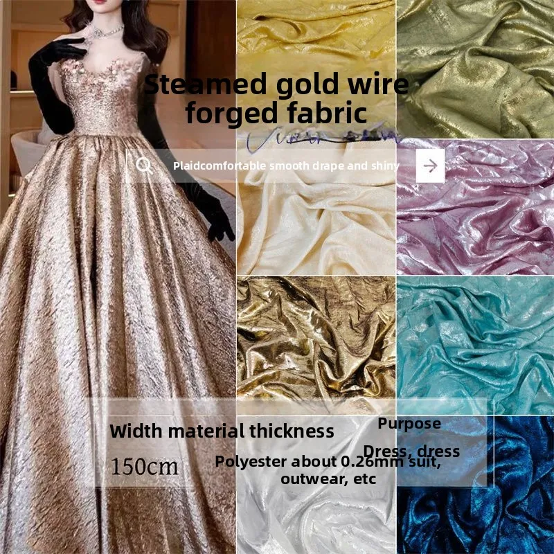 Gilt Dress Silk Sat… - image