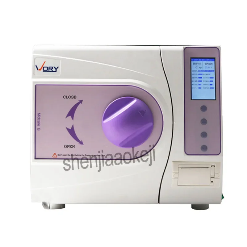 Oral Disinfection Cabinet LCD Vacuum Steam Dental Autoclave Sterilizer pulsating three pre-vacuum sterilizer Dental device