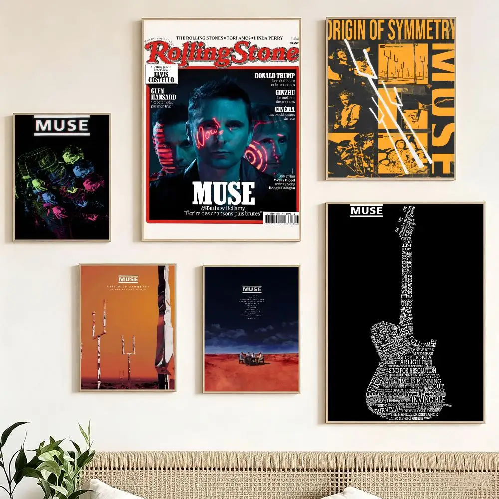 Band M-Muse Poster impermeable para el hogar sala de estar dormitorio bar decoracion estetica
