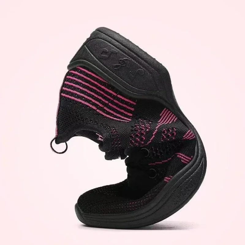 Zapatos de baile modernos de Jazz Hip Hop para mujer, zapatillas deportivas de moda, cómodos zapatos para correr de verano, zapatos de malla para mujer, zapatos de Ballet transpirables