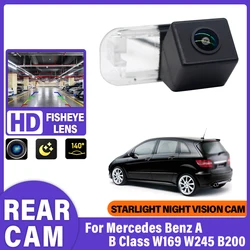 140° 1080P Full HD CCD Waterproof Car Rear View Camera For Mercedes Benz A B Class W169 W245 B200 Reverse Parking Accessories