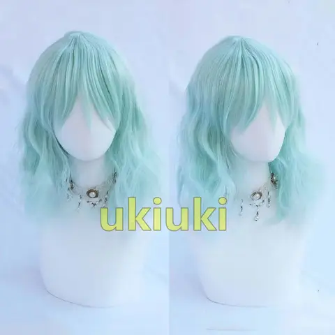 TouHou Project Komeiji Koishi Cosplay Wig +Wig Cap High Quality Customized
