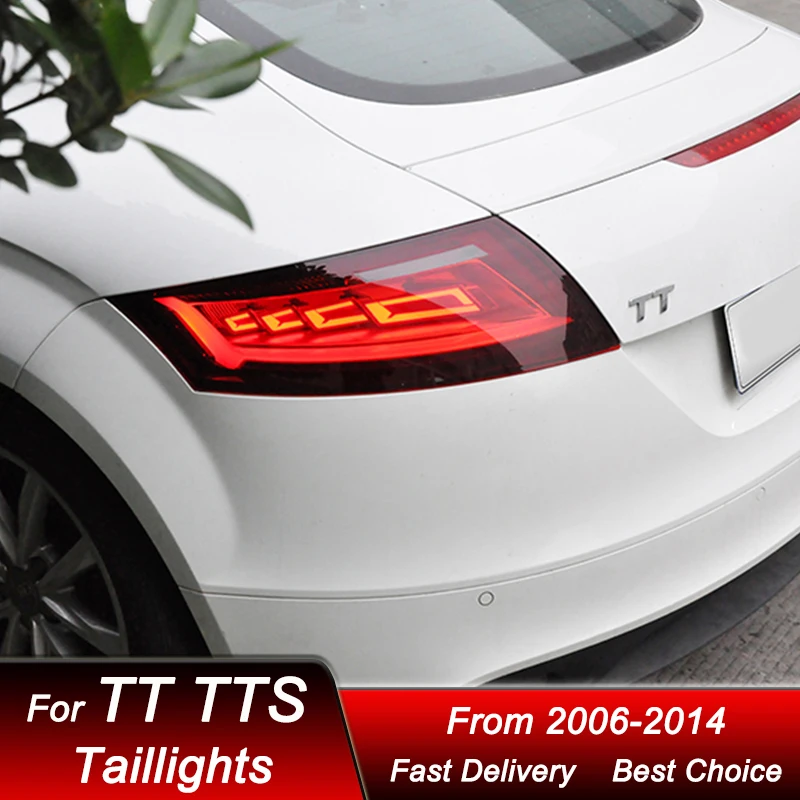 

Car styling Tail Lights For Audi TT TTS 2006-2014 New 2023 style full LED Tail Lamp Dynamic Turn Signal Light Tail Lamp Assembly