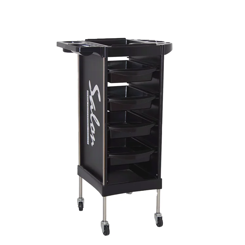 Cosmetic Hairstylist Salon Trolley Cosmetology Barbershop Salon Trolley Makeup Beauty Wagen Mit Rollen Pretty Furniture YN50ST