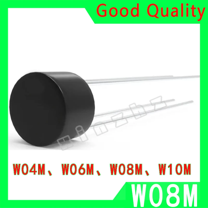 5PCS W10M W08M W06M W04M 100% New Single-Phase Bridge Rectifiers WOB-4