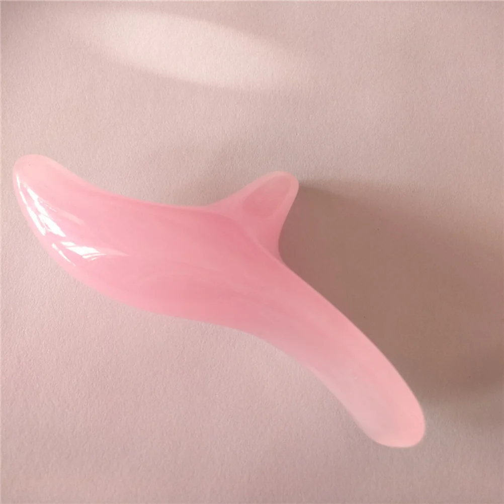 

2Pcs Natural Resin Thai Reflexology Foot Massage Stick Tool Coffee Pink Improve Blood Circulation Relax Stress Relief Foot Care