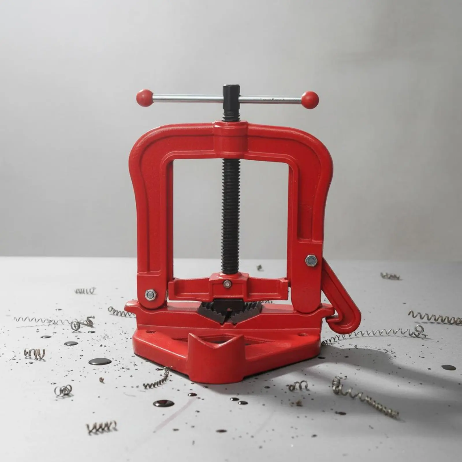 

Heavy Duty Pipe Vise Sturdy Metal Body Plumber Vise Clamping Tool Stable Grip Workbench Vice Adjustable Clamp for Repair Workers