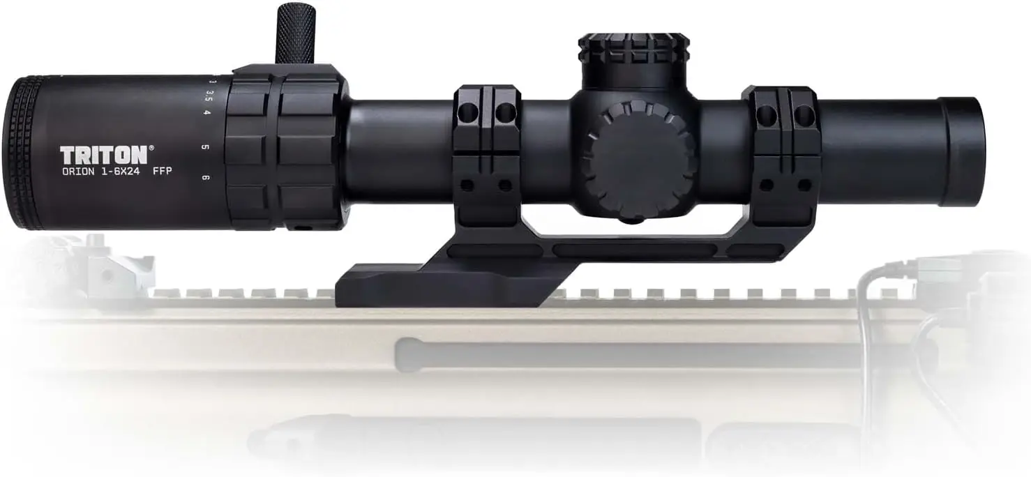 

1-6x24 FFP LPVO Rifle Scope with BDC Reticle, Illuminated, Fogproof