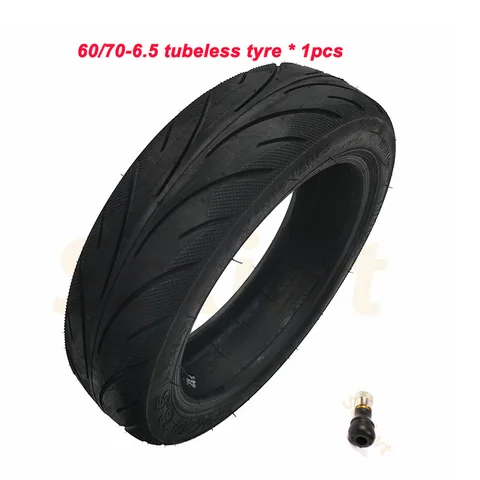 10-дюймовая Черная Шина Для Ninebot Max G30 G30D - 60/70-6.5 Max G30D, Ненадувная, Взрывозащищенная