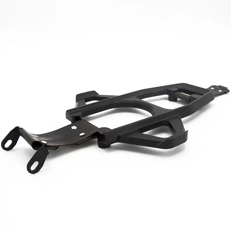 Customized for Brixton Crossfire 500  Motorcycle Fuel Tank Support Shelf luggage carrier Black Petrol Cans Brackets Oilpot Rack