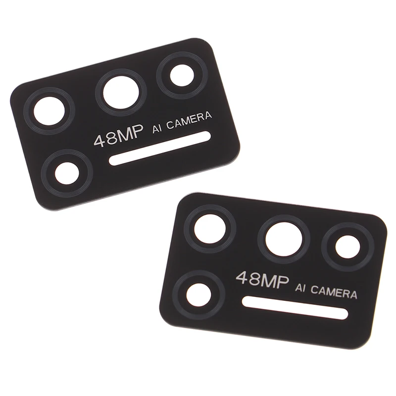 Phone Parts For UMIDIGI BISON Cell Phone Back Glass Camera Lens Flim Repair Accessories Cellphone Rear Back Camera Lens Cover