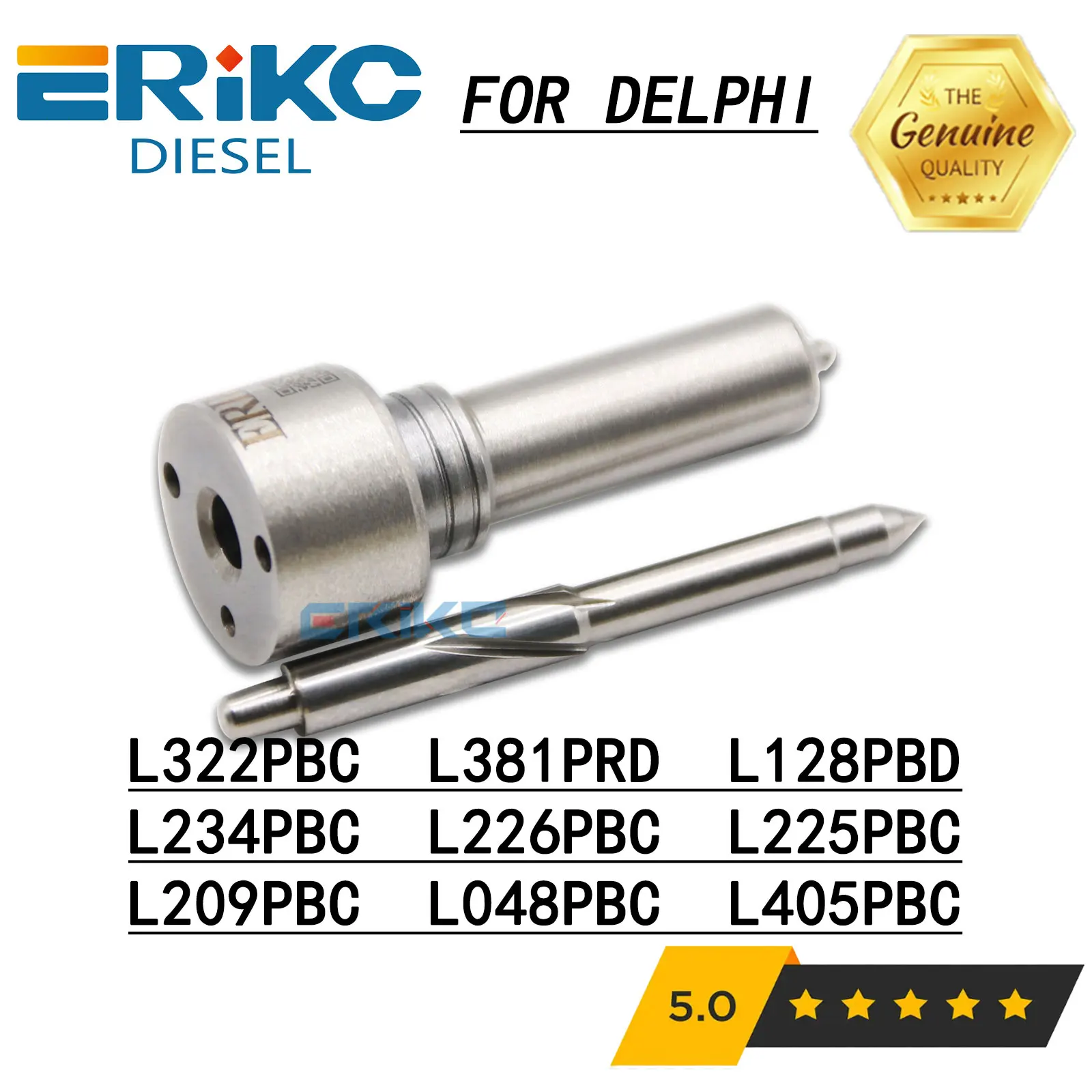 

Форсунка дизельного топлива L322PBC L381PRD L128PBD L234PBC L226PBC L225PBC L209PBC L048PBC L405PBC для DELPHI