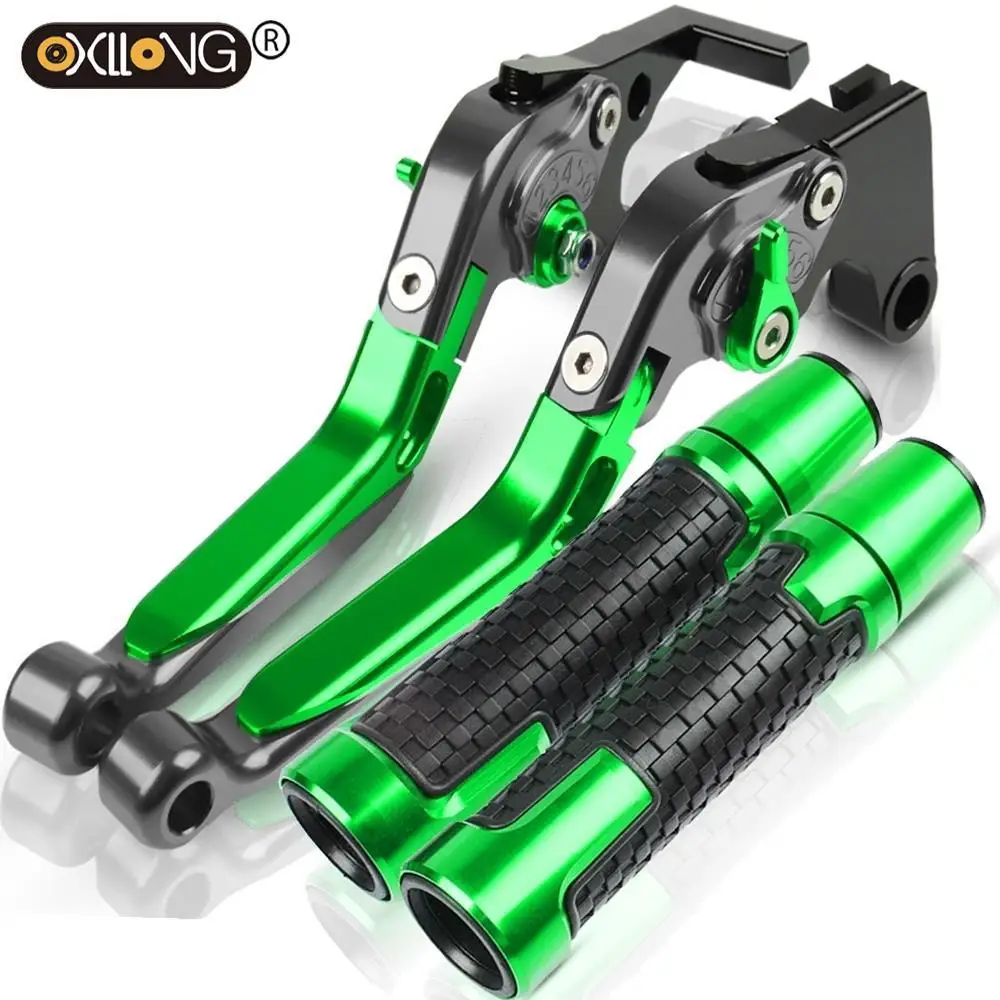 

Motorcycle CNC Brake Clutch Levers Handlebar knobs Handle Hand Grip Ends FOR KAWASAKI ZX636R ZX6RR ZX6R ZX6 R ZX636 R 2005-2006