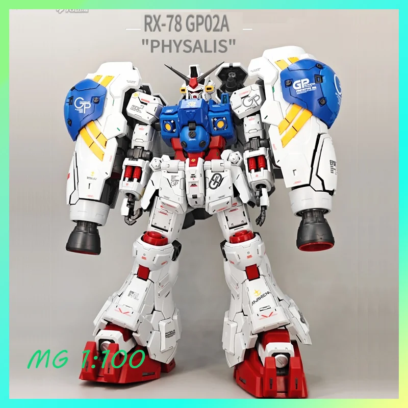 

In-Stock Original Mg 1/100 Solomon Physalis Gp02 Assembly Model Kit Multi-Layer Skeleton Assembly Mecha Model Children'S Toy