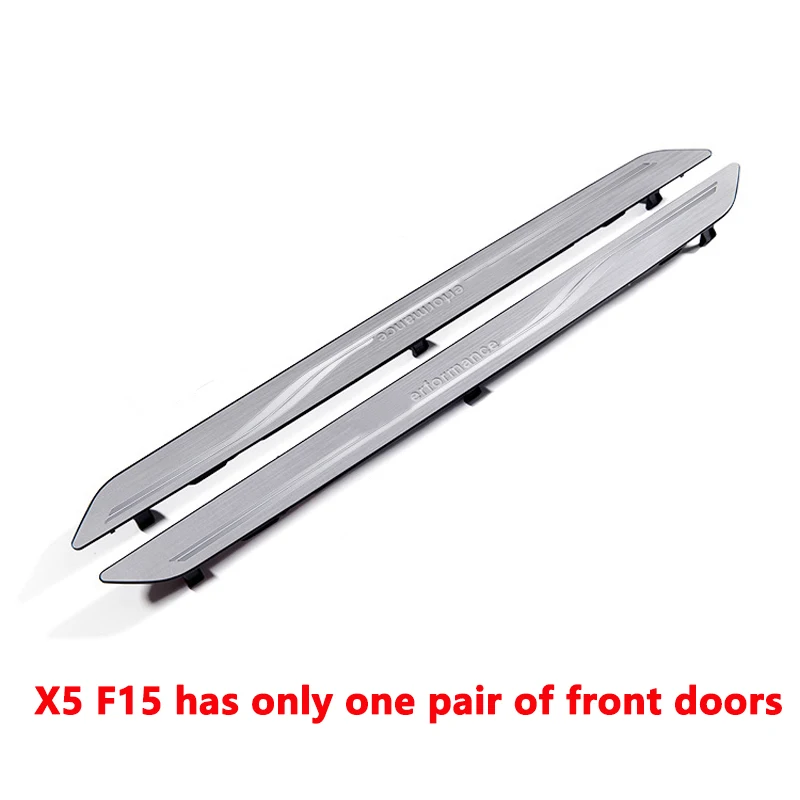 Car Step Threshold Welcome Pedal LED Light Door Sill For BMW X5 F15 X6 F16 X3 F25 X4 F26 M Performance xDrive 35i xDrive40i 50i