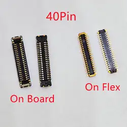 5-20Pcs LCD Display Screen Flex FPC Connector 40pin For OPPO A15/A15S/REALME C11/C12/C15/NARZA 20/NARZO 30 Plug On Board