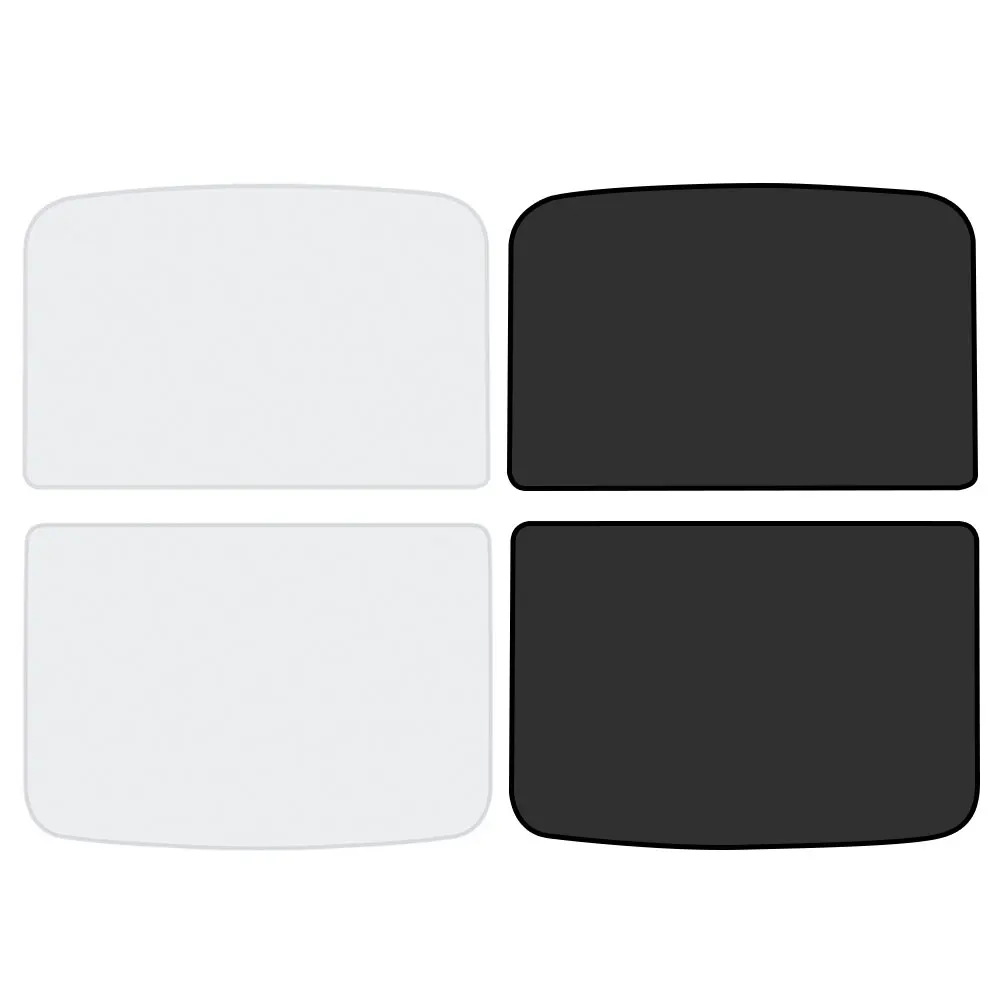 

Front Rear Skylight Sunshade UV Protection Front & Rear Top Glass Window Roof Shade for for for for TESLA Model 3 Highland 2024