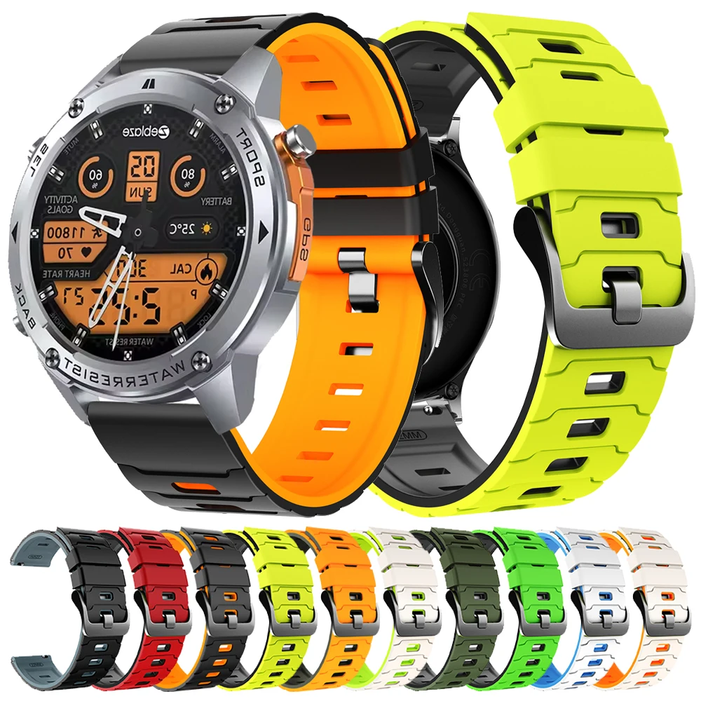 22Mm Silicone Watch… - image