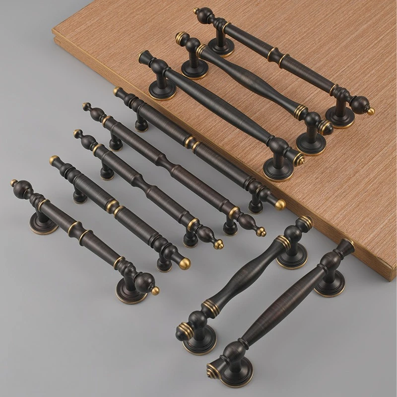 French Style Cabinet Handles Vintage Drawer Pulls for Wardrobe Closet Door