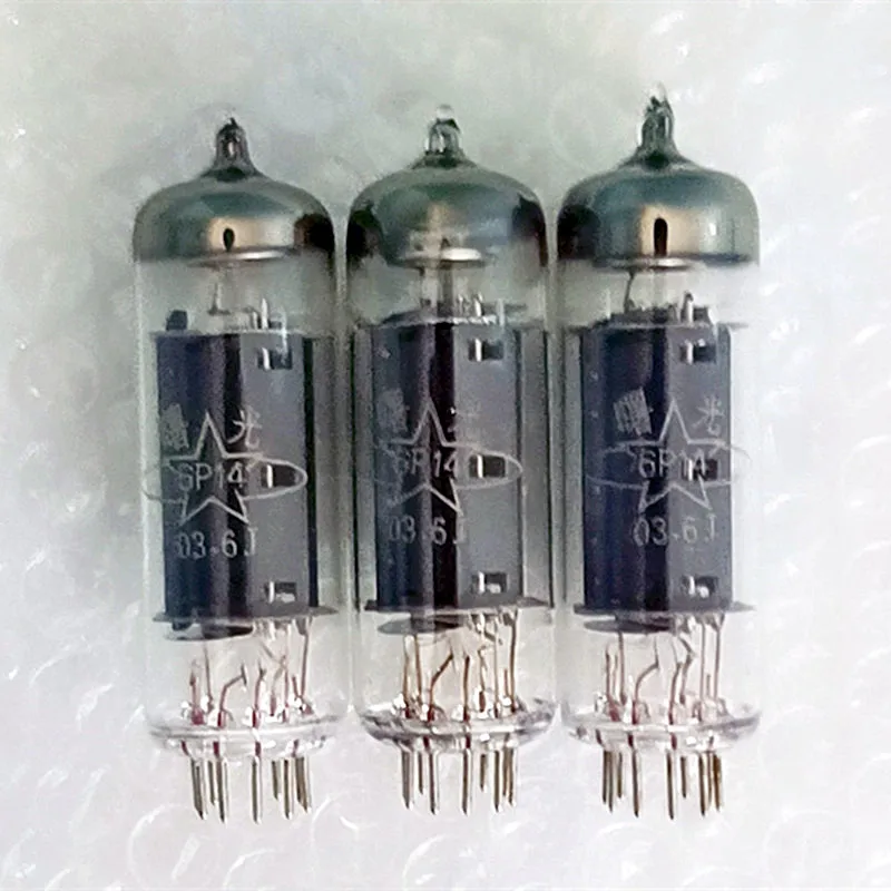 Shuguang Vacuum Tube 6P14 Class J Replaces 6p14 6BQ5 EL84 for HIFI Audio Tube Amplifier Original Exact Match