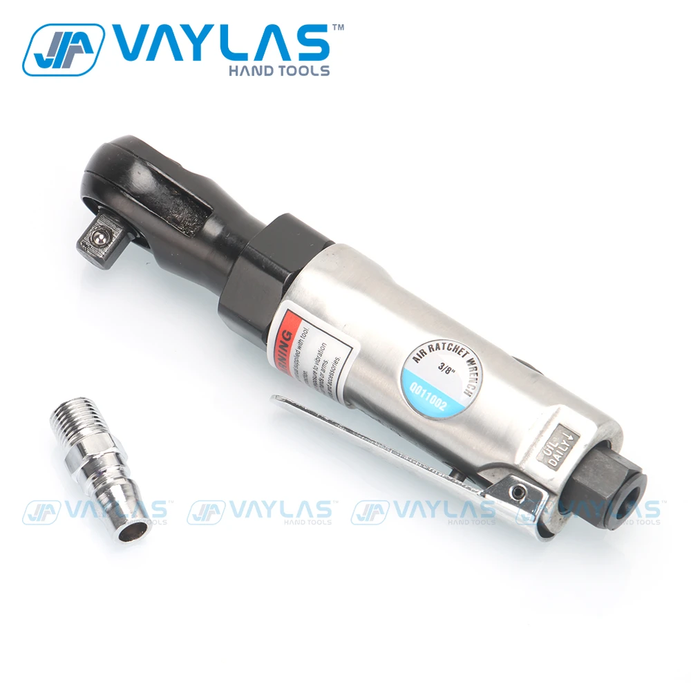 Veconor-chave de impacto pneumática dr. drive de 3/8 polegadas, com catraca, ferramenta de ângulo reto 41n. min