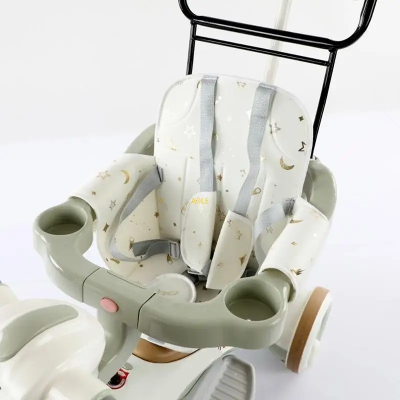 Comfortable Baby Strollers Cushion Five-Point Harness Breathable Pad