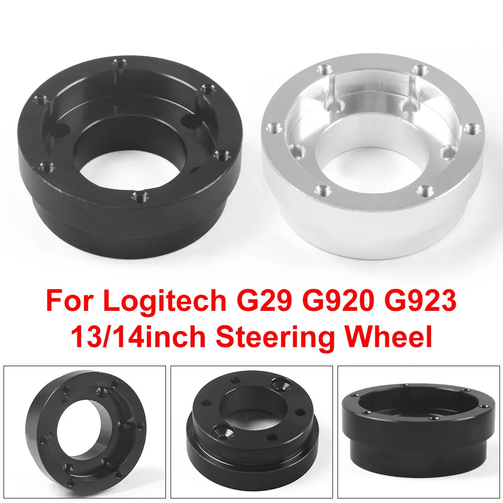 

13/14inch Steering Wheel Adapter Plate 70mm PCD For Logitech G29 G920 G923 Racing car game Modification