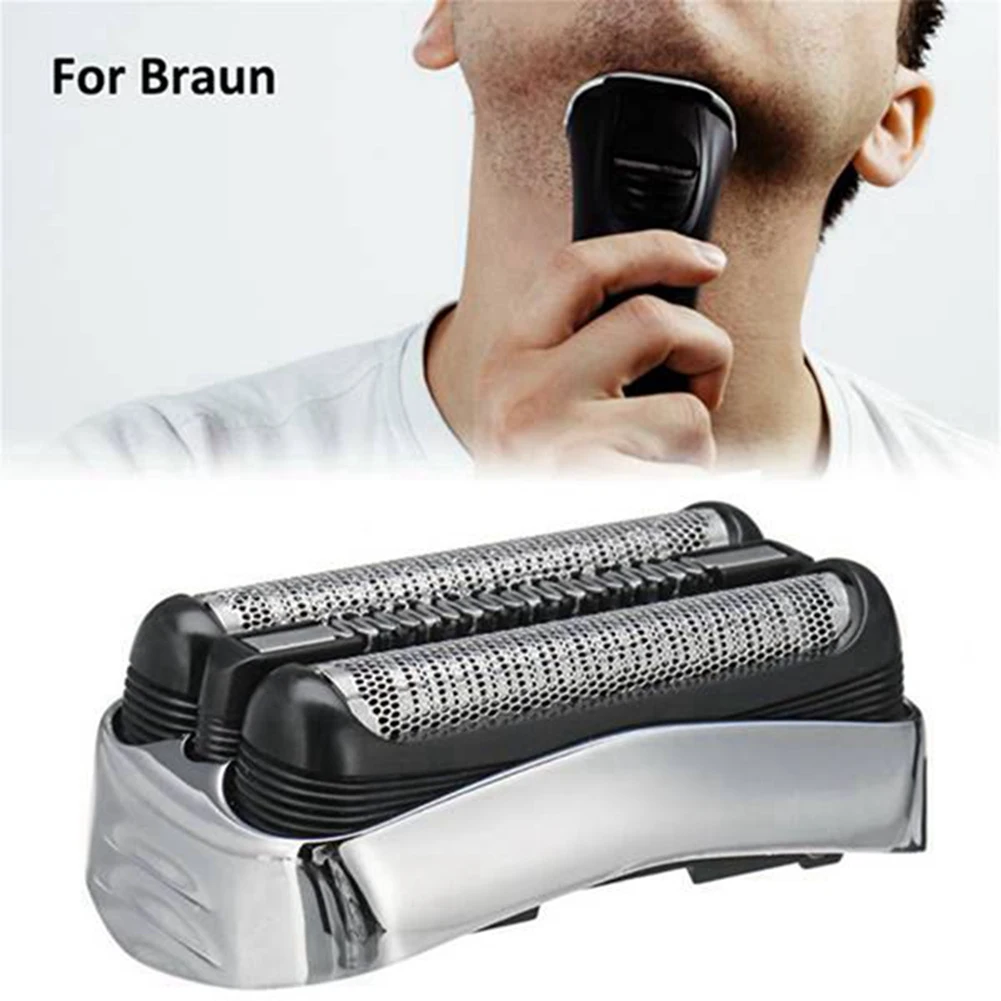 2 buah 21S kepala pengganti alat cukur untuk Braun Series 3 21S 32S 320S-4 330S-4 340S-4 350CC-4 kepala alat cukur