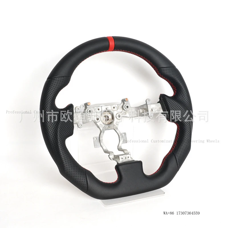 Cross-border bestseller: Full leather car steering wheel modification and upgrade parts for Nissan GT-R 09-16 models