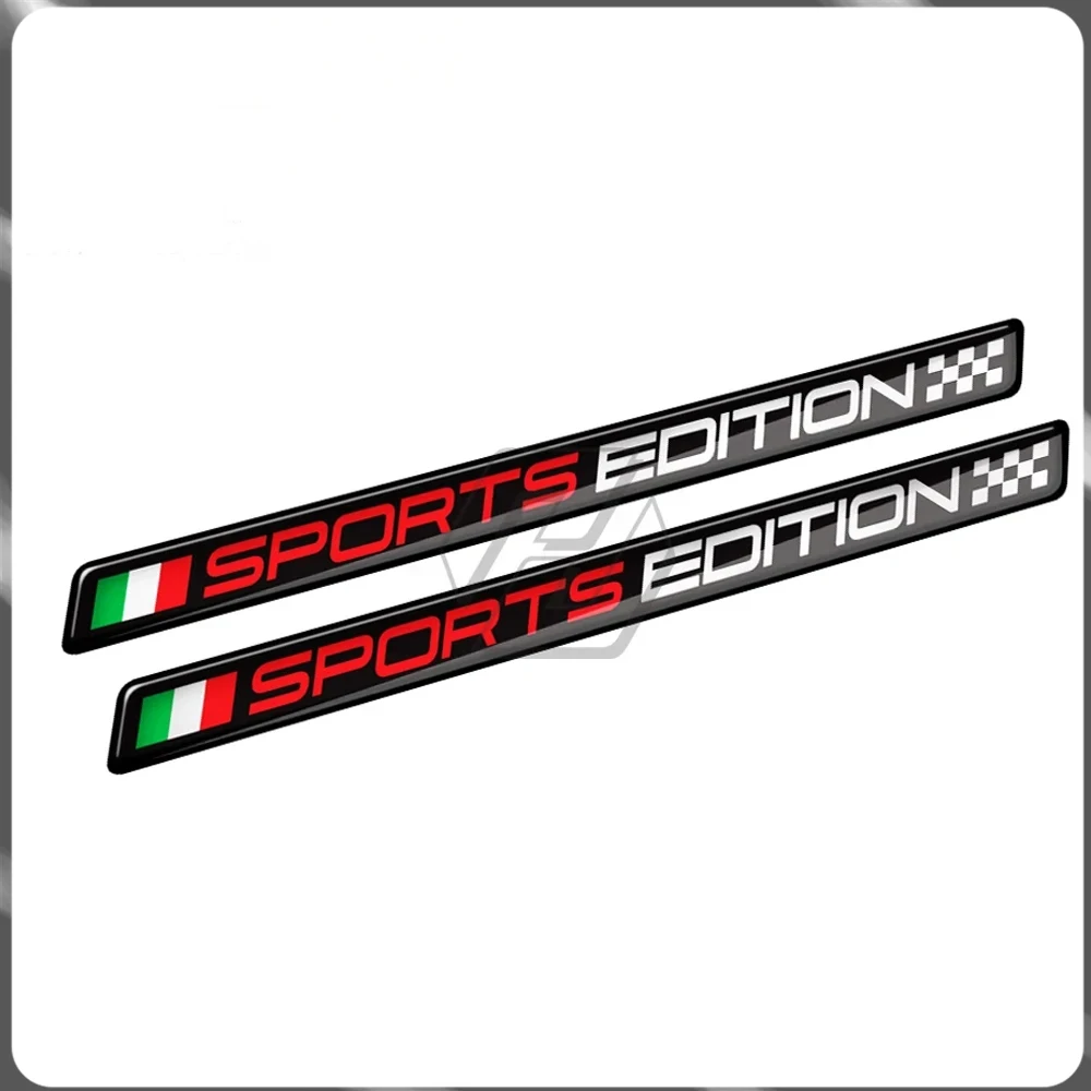 

For Ducati Monster Aprilia Vespa GTS GTV 3D Resin Motorcycle Italian Sport Sticker Kit