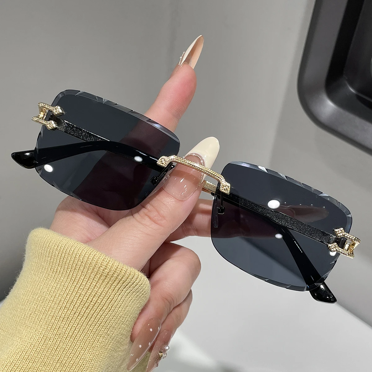 Y2K Basic Style Fashion Glasses European Simplicity Suitable for Daily Wear And Street Photography