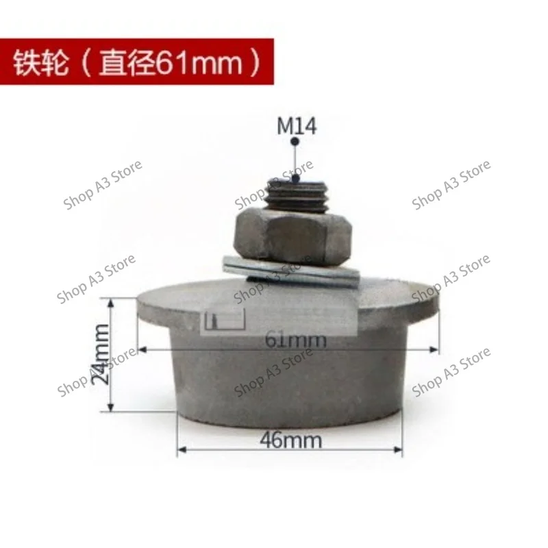 Crane No10 I-Beam Cable Pulley CH Type Towing Steel /Iron /Nylon/Copper Wheel