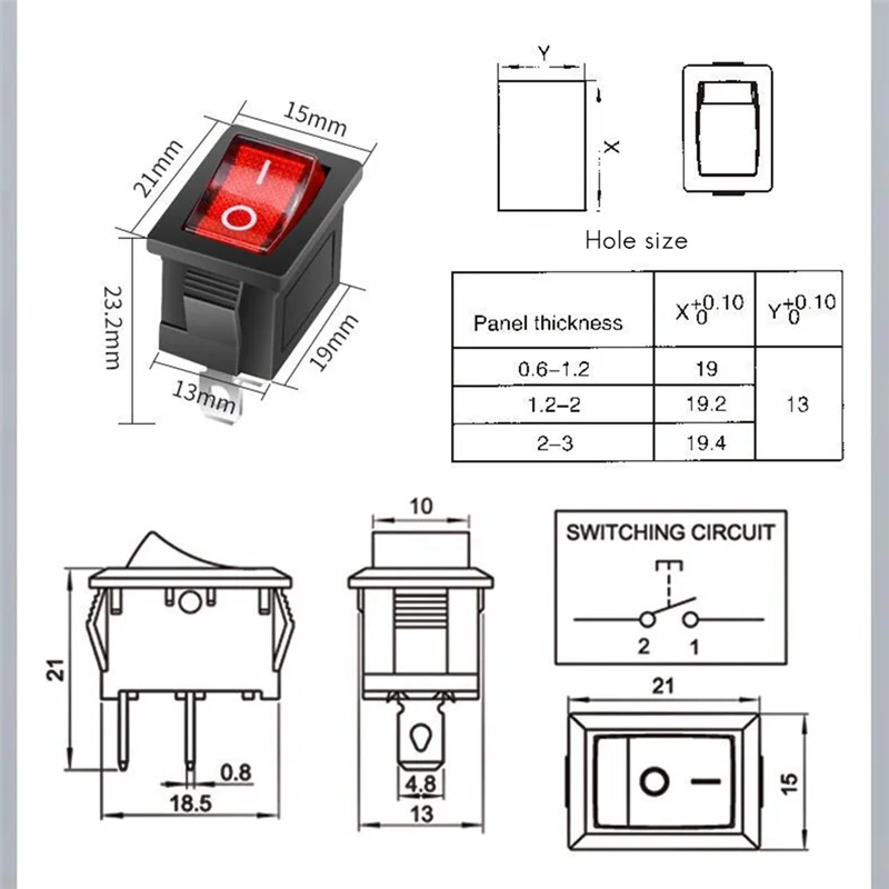 防水高電流スイッチ,ip67,12v,dc,8a