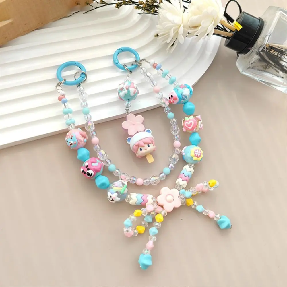 Nieuw Hangend Koord Labu Mobiele Telefoon Riem Popmart Pop Bean Molly Mobiele Ketting Lanyard Crybaby Anti-Verloren Telefoon Bedel Touw