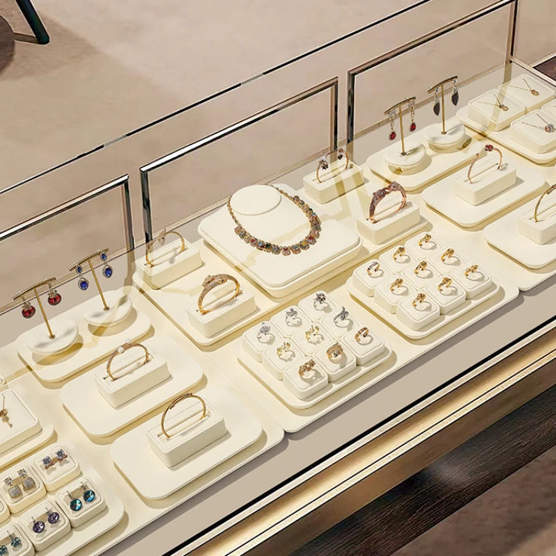 

Высококачественная стойка для ювелирных изделий, реквизит для ожерелья, кольцо, стойка для браслетов, стойка из нефрита