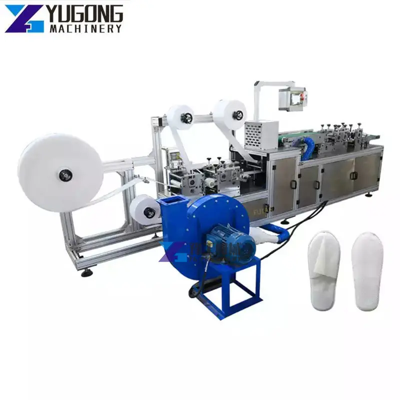 Non-woven Slipper Making Disposable Ultrasonic Slipper Making Machine Automatic Non-Slip Ultra Thin Hotel Slipper Machine